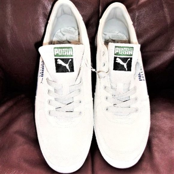 NEW Puma sneakers "Dallas" Edition Men 10 Gray Blue Leather Discount Shipping!! - Picture 7 of 8